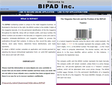 Tablet Screenshot of bipad.com